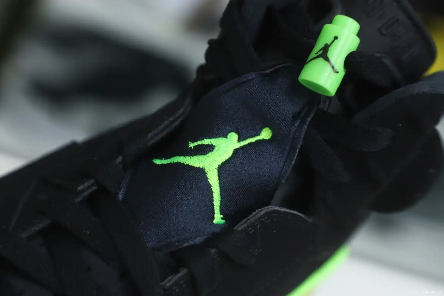 GREEN' RETRO 6 'ELECTRIC AIR Kimikick JORDAN 0815
